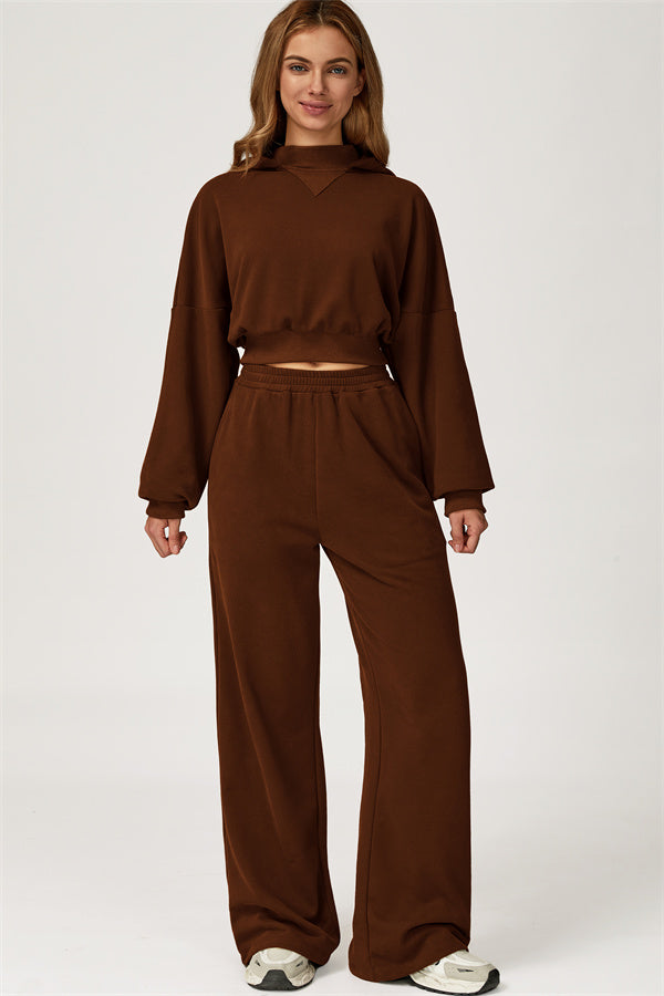 The Axis Crop Hoodie