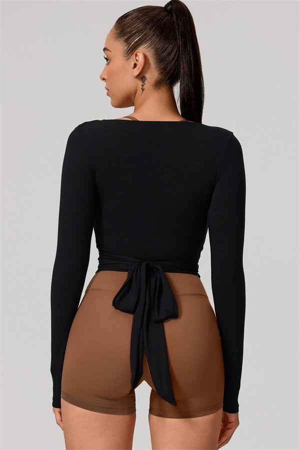 The Lively Long Sleeve Crop Top