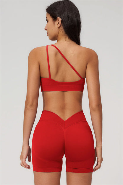 The Empower One-Shoulder Sports Bra