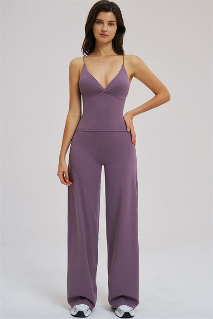 The Mosaic Tank Top Straight Leg Pants 2-Piece Set