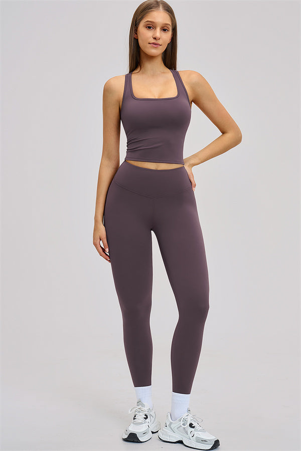 The Dynamic New Crop Top Leggings 2-Piece Set