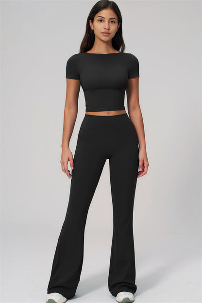 The Rapture T-shirt Flared Leggings 2-Piece Set