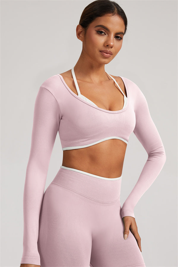 The Elevate Long Sleeve Crop top