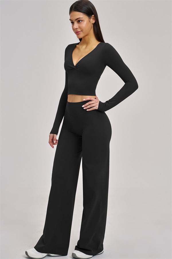 The Swoon Long Sleeve Crop top