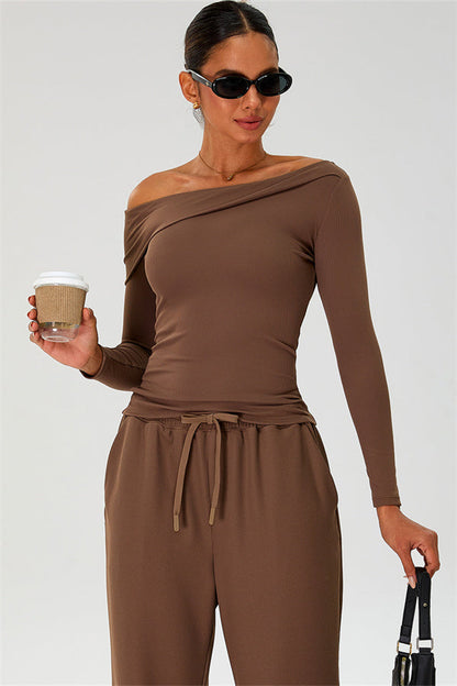The Rush Off-shoulder T-shirt