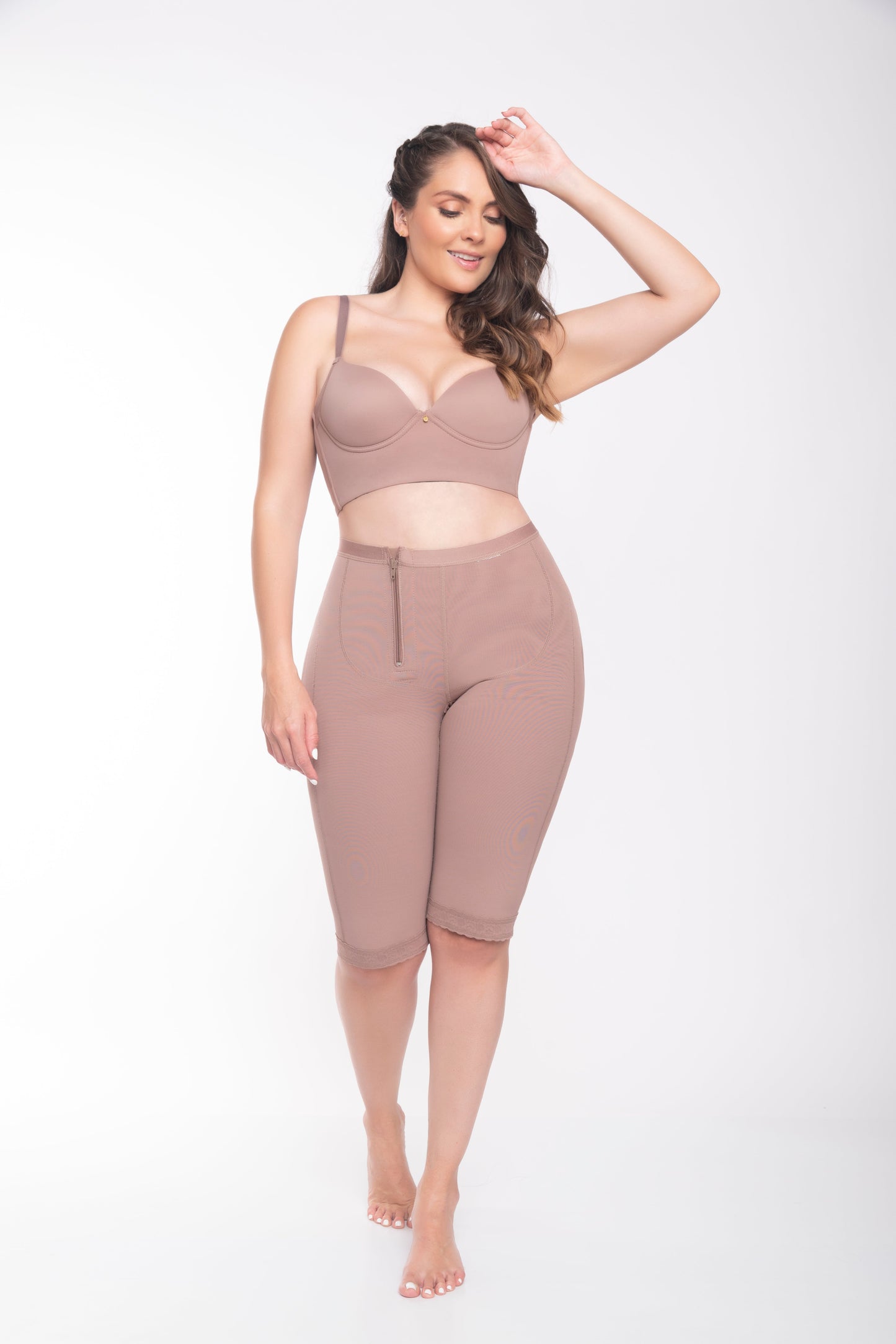 Shapewear cyclist Zipper Knee Ref.09391