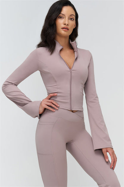The BoldFit Jacket Flared Leggings 2-Piece Set