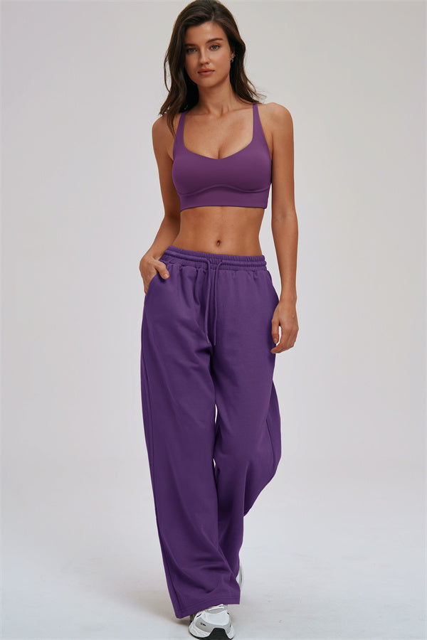 The Kinetic Cross Back Sports Bra
