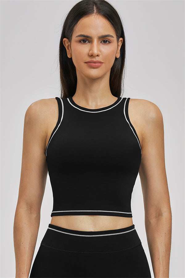 The Unbound Crop Top Shorts 2-Piece Set
