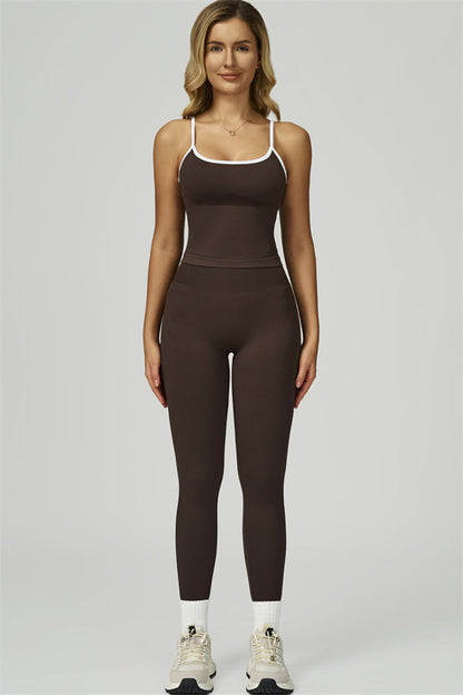 The Prime Line Crop Top Leggings 2-Piece Set