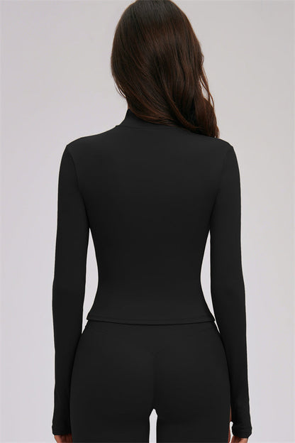 The Kinetic Zip Jacket Cross Back Sports Bra Leggings 3-Piece Set