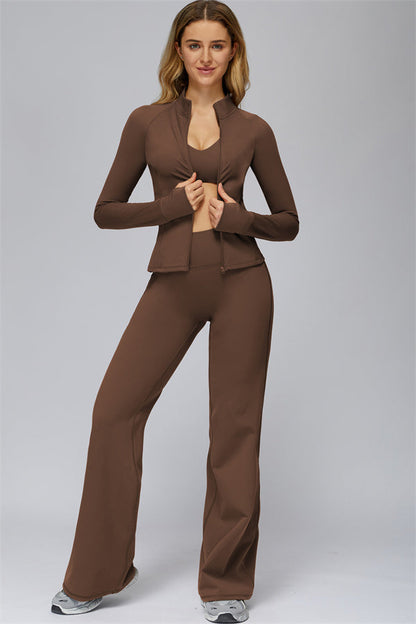 The FlexCore Flared Leggings
