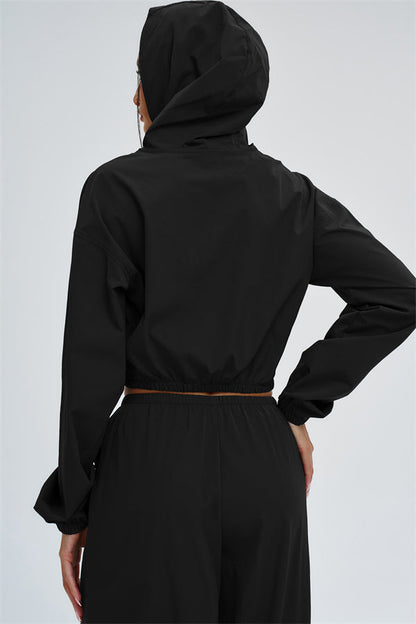 The Svelte UV protection Crop Hoodie