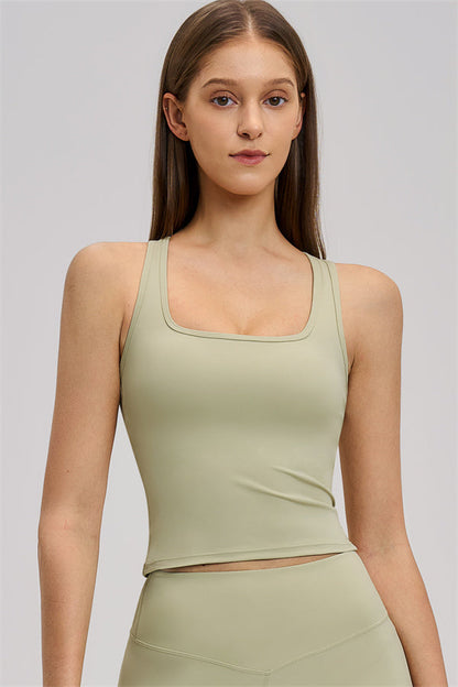 The Dynamic Crop Top Straight Leg Pants 2-Piece Set