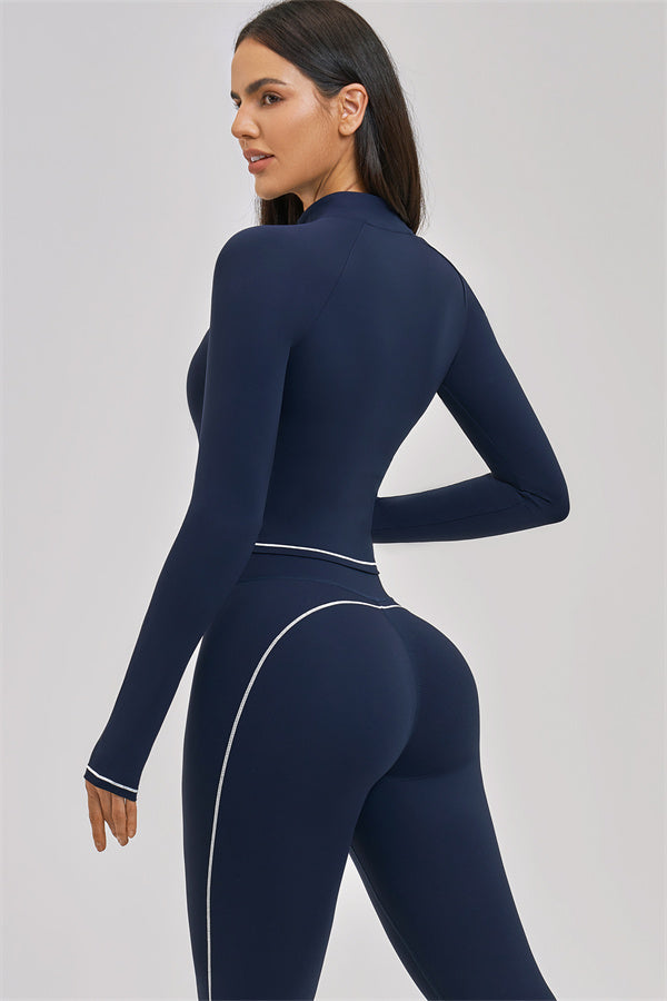 The Unbound Jacket Sports Bra Leggings 3-Piece Set