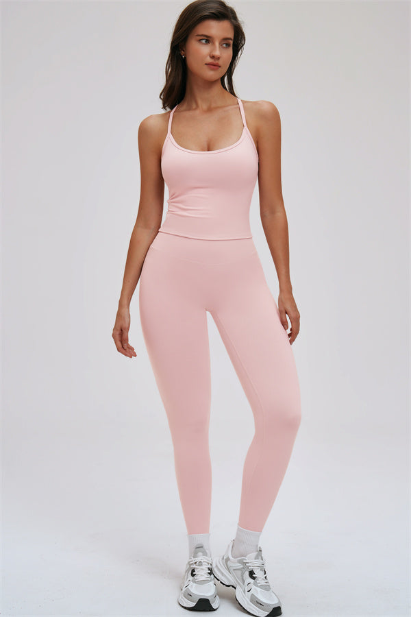 The Svelte Cross Back Tank Top