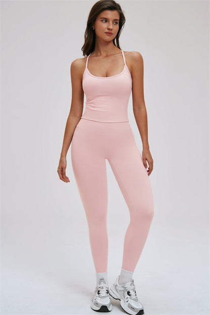 The Svelte Cross Back Tank Top