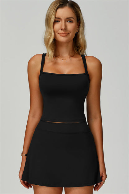 The Uplift Tank Top Tennis Skirt 2-Piece Set