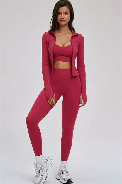 The Kinetic Cross Back Sports Bra