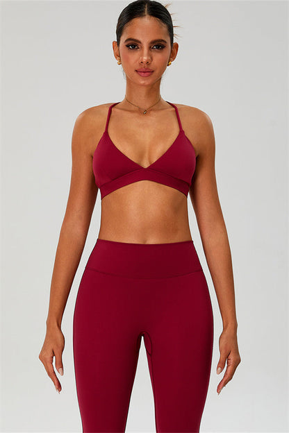 The Ember Sports Bra Flared Leggings 2-Piece Set