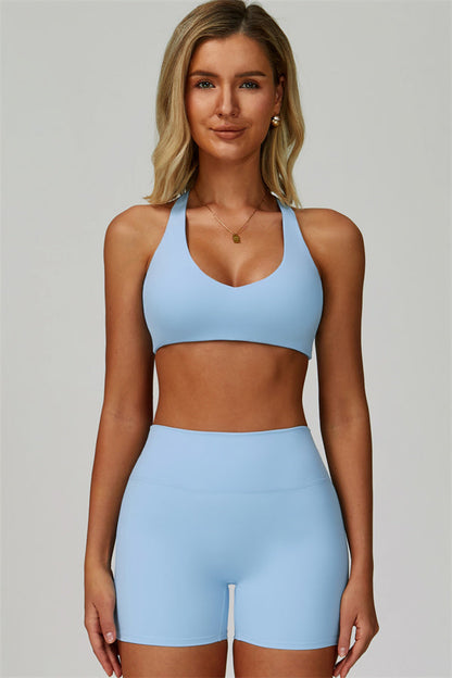 The Seraphine Sports Bra Shorts 2-Piece Set