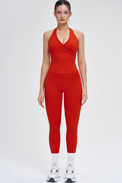 The Stride Crop Top Isabella Leggings 2-Piece Set