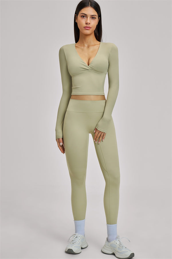 The Swoon Long Sleeve Crop top