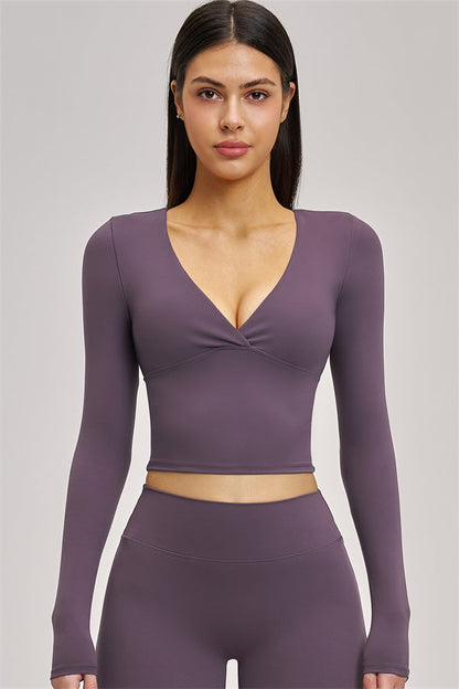 The Swoon Long Sleeve Crop top