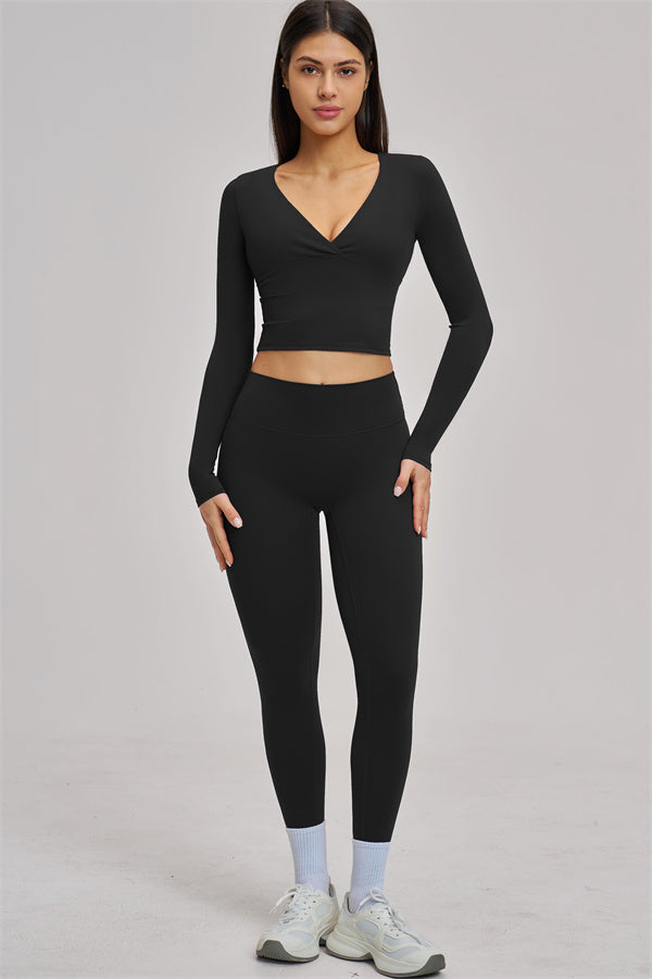 The Swoon Long Sleeve Crop top