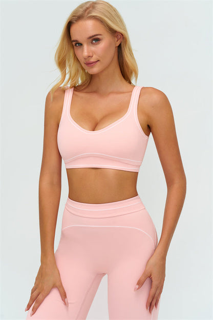 The Amara Sports Bra Flared Leggings 2-Piece Set