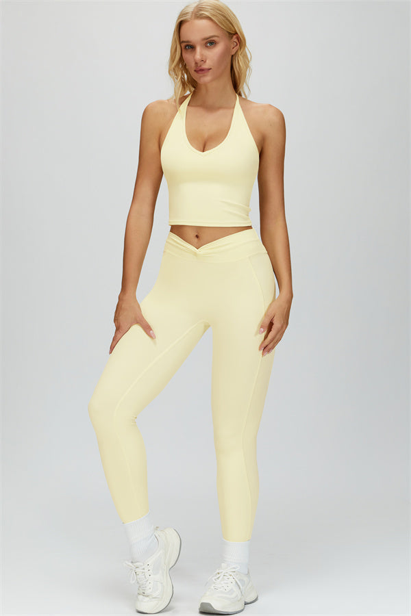 The Dreamy Crop Top Leggings 2-Piece Set