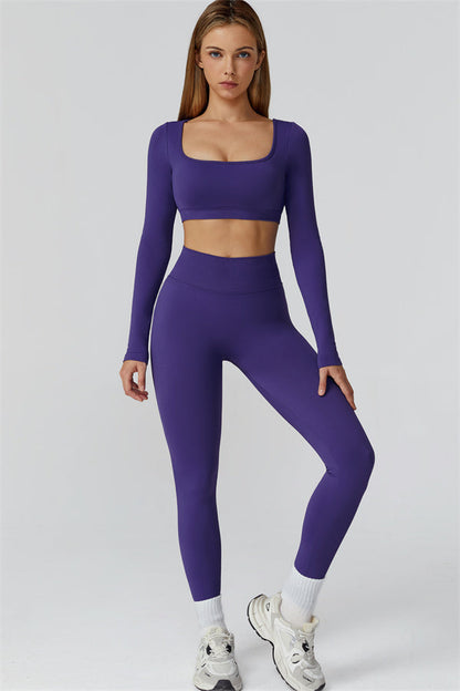 The Reign Long Sleeve Crop Top