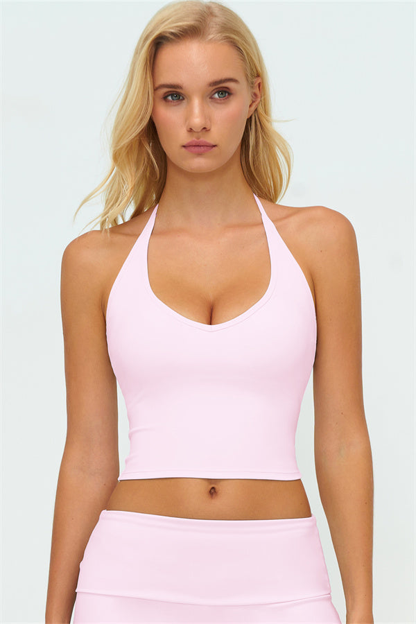 The Twirl Halter Tank Top