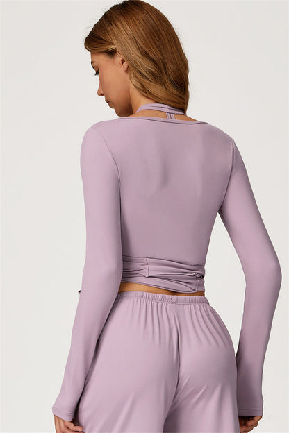 The Sprint Long Sleeve Crop Top