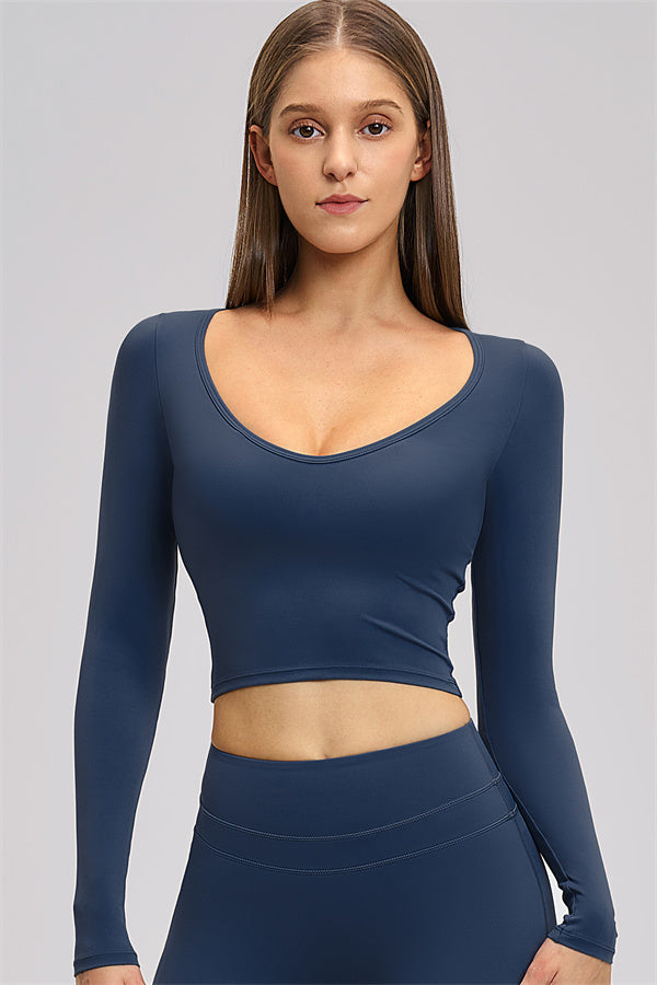 The Stride Long Sleeve T-shirt Flared Leggings 2-Piece Set