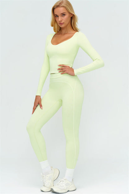 The Amara Long Sleeve T-shirt Leggings 2-Piece Set