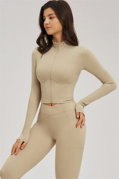 The Sizzle Zip Jacket Leggings 2-Piece Set