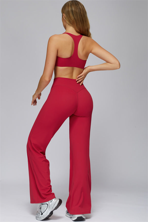The FlexCore Sports Bra Flared Leggings 2-Piece Set