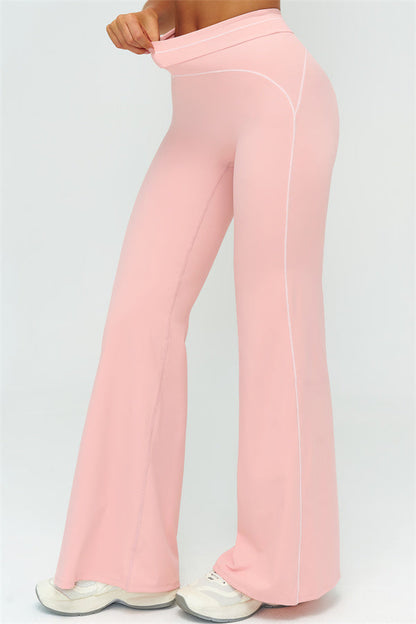 The Amara Crop Top Flared Leggings 2-Piece Set