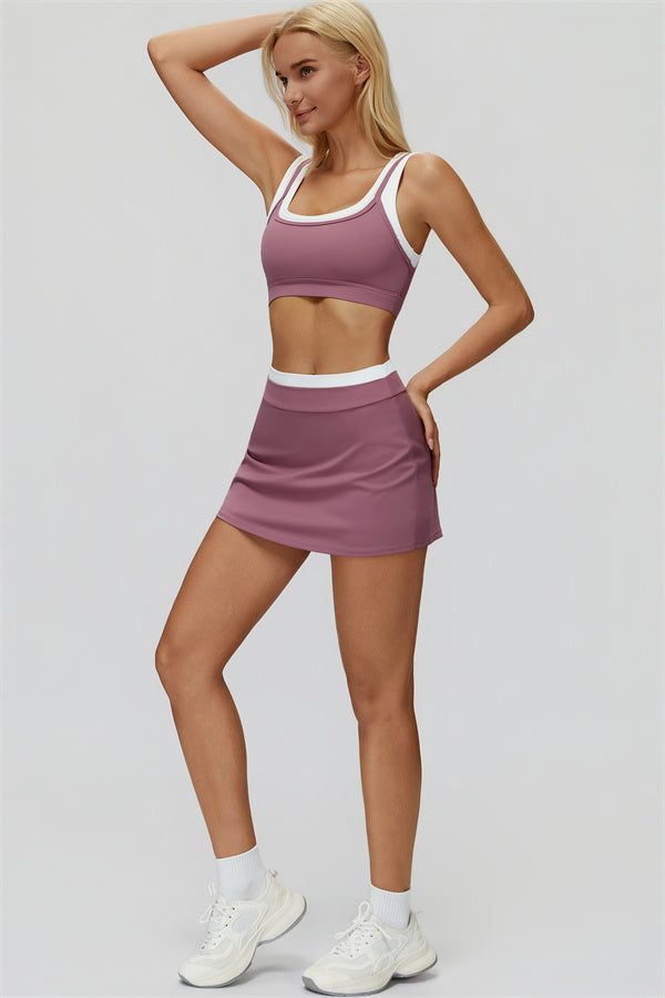 The Canyon Sports Bra Skirt 2-Piece Set