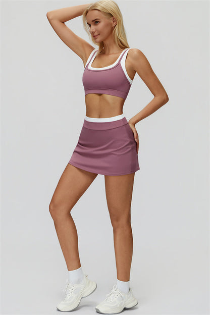 The Canyon Sports Bra Skirt 2-Piece Set