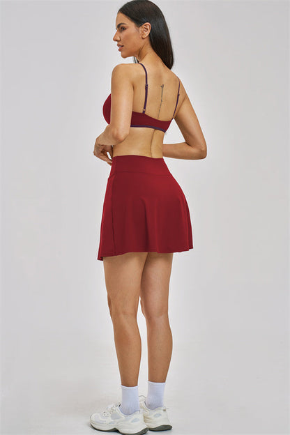 The Seraphine Sports Bra Skirt 2-Piece Set