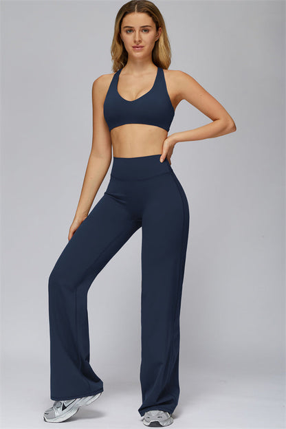 The FlexCore Sports Bra Flared Leggings 2-Piece Set