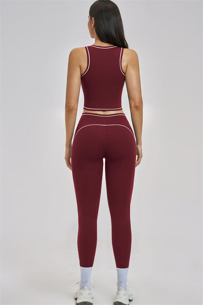 The Unbound Crop Top Leggings 2-Piece Set