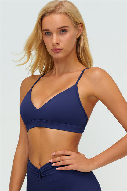 The Lushness Y-Back Sports Bra Shorts 2-Piece Set