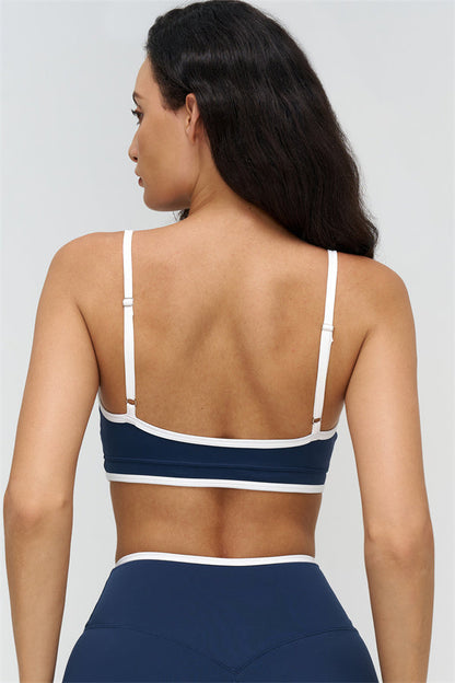 The Crave Contrast Sports Bra