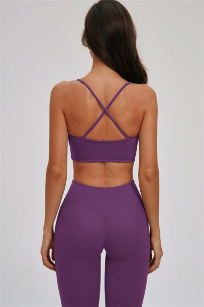The Kinetic Cross Back Sports Bra