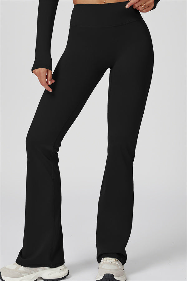 The Oasis Long Sleeve T-shirt Flared Leggings 2-Piece Set