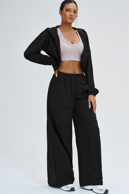 The Svelte UV protection Crop Hoodie