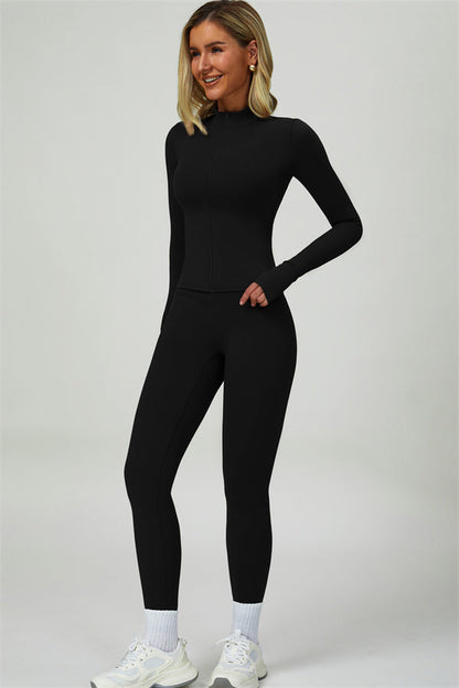 The Seraphine Jacket Sports Bra Leggings 3-Piece Set